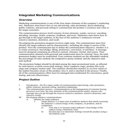 integrated marketing communication