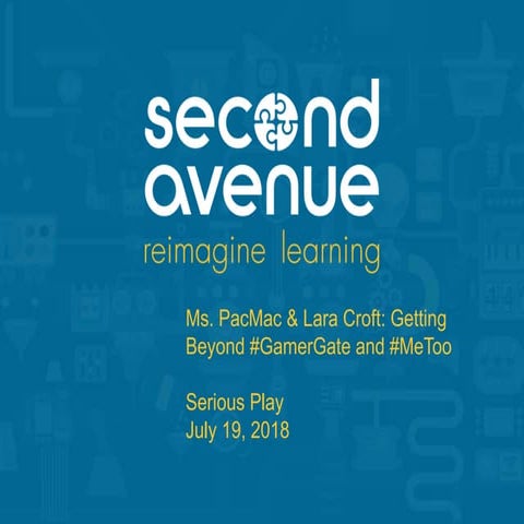 Ms. Pacman and Lara Croft: Getting Beyond #GamerGate and #Metoo - Victoria Va...