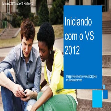 Iniciando com .NET no VS 2012