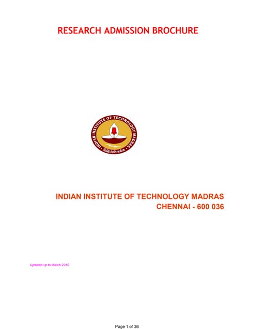Msphdbrochure iit m