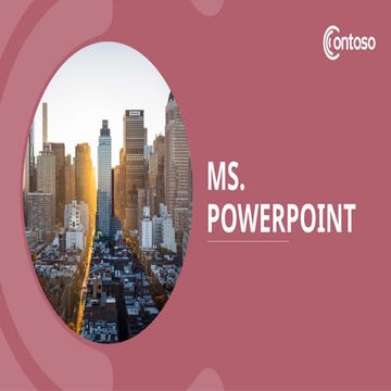 Ms poerpoint in computer subjects.......
