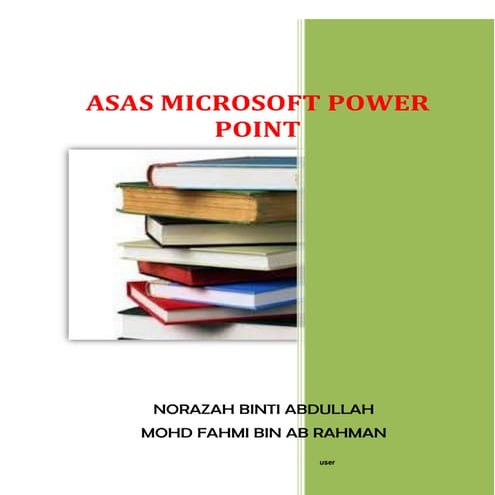 Modul asas Ms power point