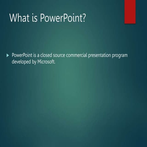 MS POWERPOINT computer ppt slides free ppt
