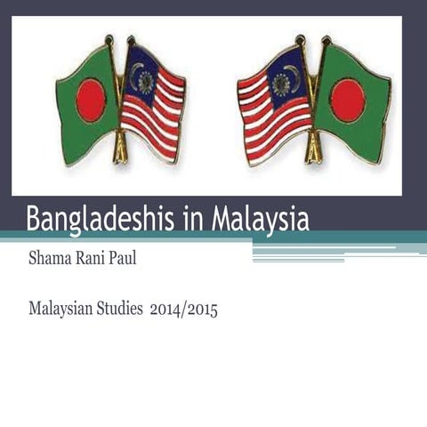 Bangladeshis in Malaysia