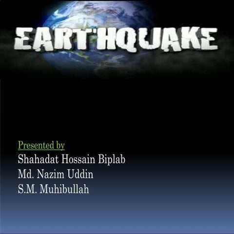 Earthquake: The Unpredictable Hazard