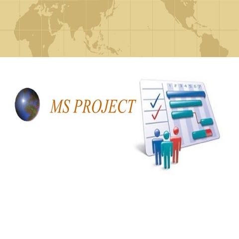 Paso a paso como funciona Ms project | PPTX