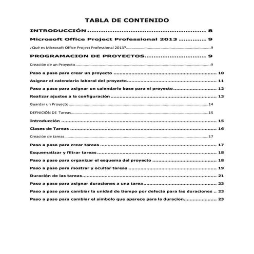 Ms project | PDF