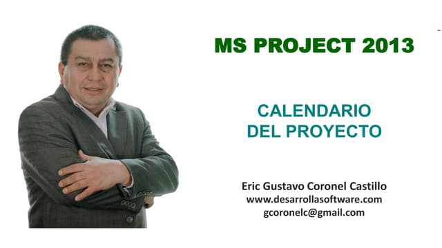 Ms project 2013 Lección 03 | PDF