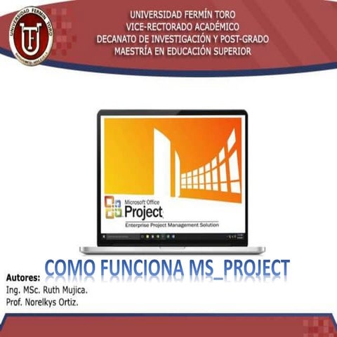 COMO FUNCIONA MS_PROJECT