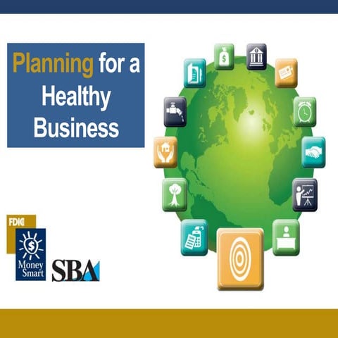 Planning for a healthy business