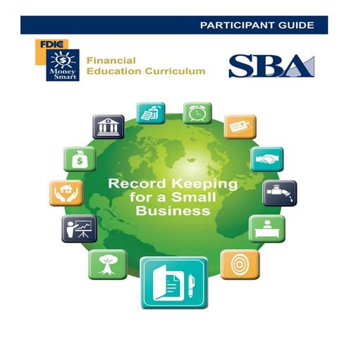 Participant Guide record keeping