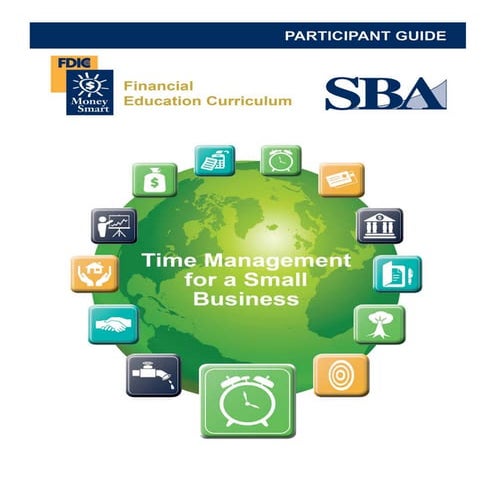 Participant Guide time management