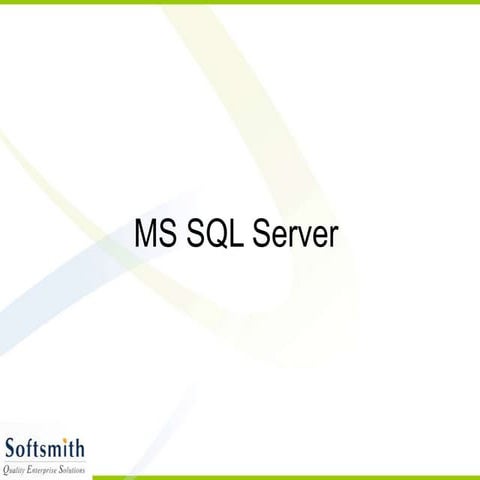 MS SQL Server.ppt