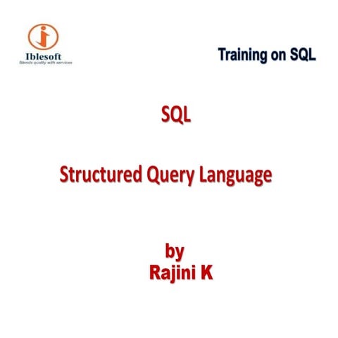 MS SQL Server 1 | PPT