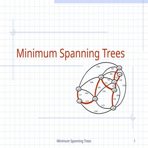 Minimum spanning tree and prims and kruskal algo notes .pptx