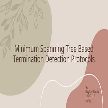 MST Based Termination Detection Protocols.pptx