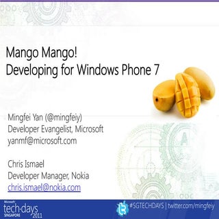 MS TechDays 2011 - Mango, Mango! De...