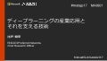 ディープラーニングの産業応用とそれを支える技術