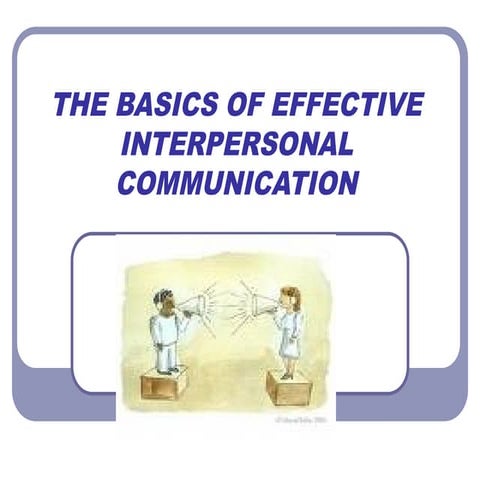 MS unit 3.ppt interpersonal communication skills