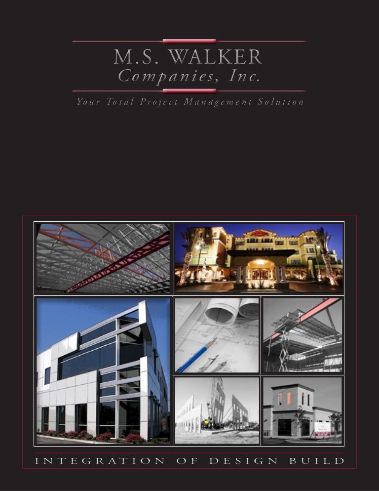 M.S. Walker Company Brochure