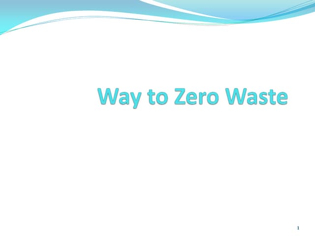 MSW solid waste management