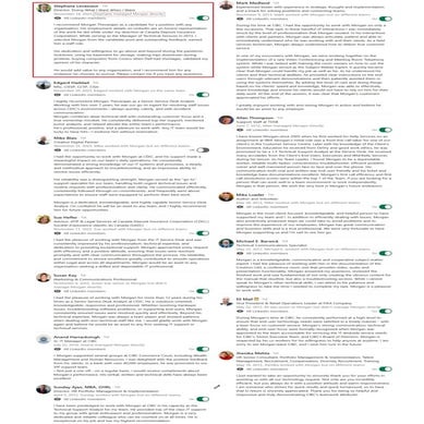 Morgan Thevarajan's LinkedIn Recommendations - 2025