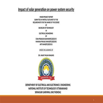 1.introduction to Solar Energy | PDF