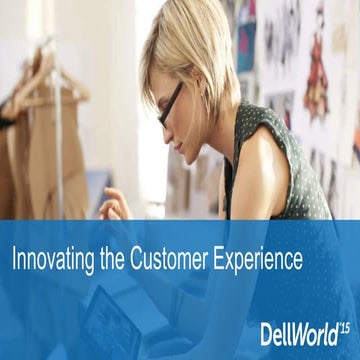Innovating the customer experience 