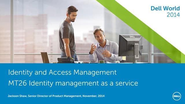 Mt26 identity management as a service