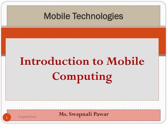 Mobile Technology 3