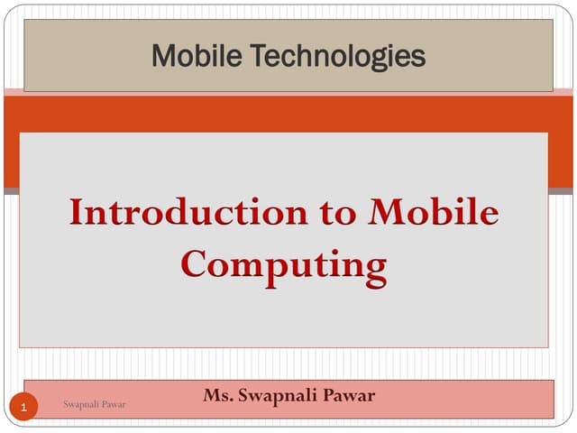 Mobile Technology 3