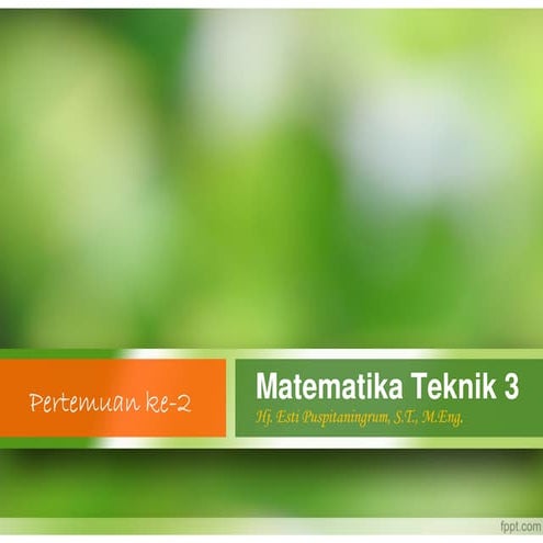 Mt3 #2 analisis gelombang