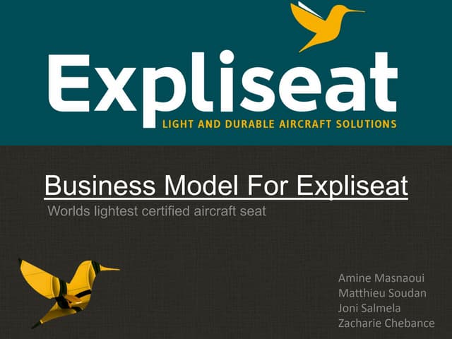 Expliseat - World's Lightest Seats