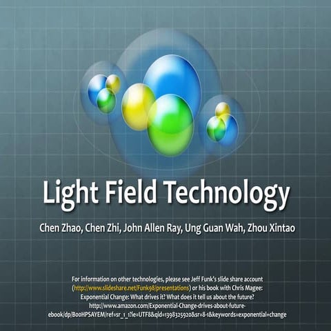 Light Field Technology