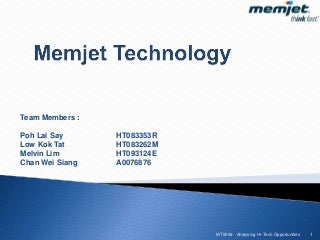 Improving Ink Jet Printers with MEMS