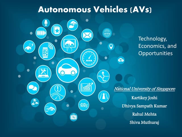 Autonomous Vehicles: Technologies, ...