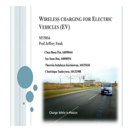Wireless charging for electric vehicles