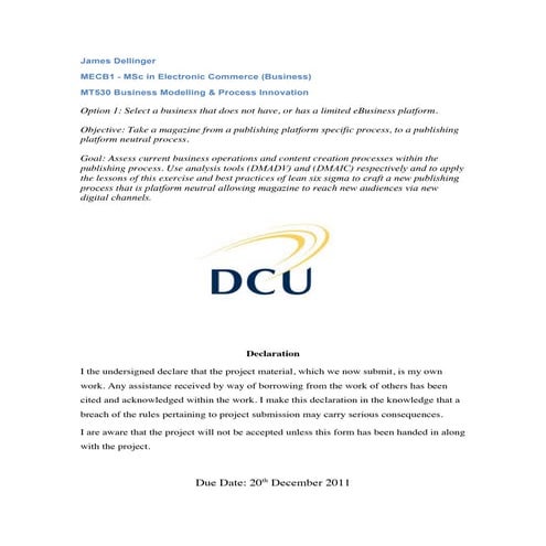 Digital smb digital measurement model | PDF