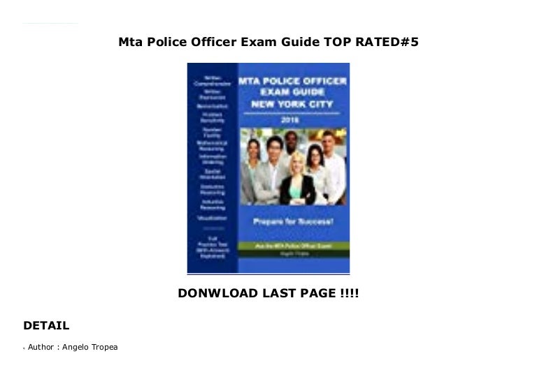Mta Police Officer Exam Guide TOP RATED5