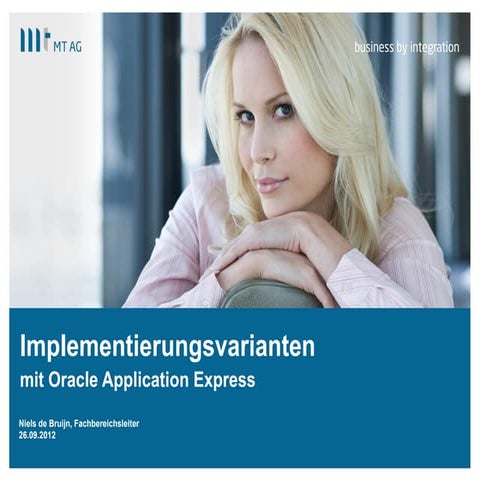 MT AG: Implementierungsvarianten mit-apex4.1