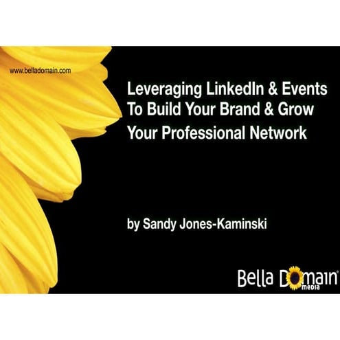 LinkedIn for StartUp Founders presented by Sandy Jones-Kaminski