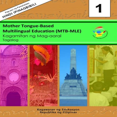 K TO 12 GRADE 1 LEARNER’S MATERIAL IN MOTHER TONGUE-BASED (Q1-Q4)