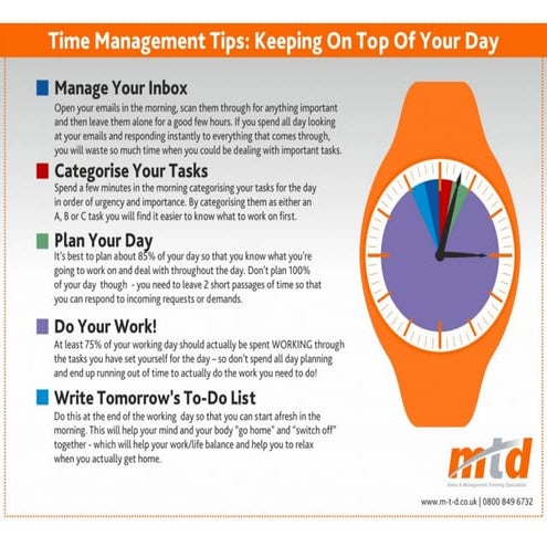 Time Management Tips 