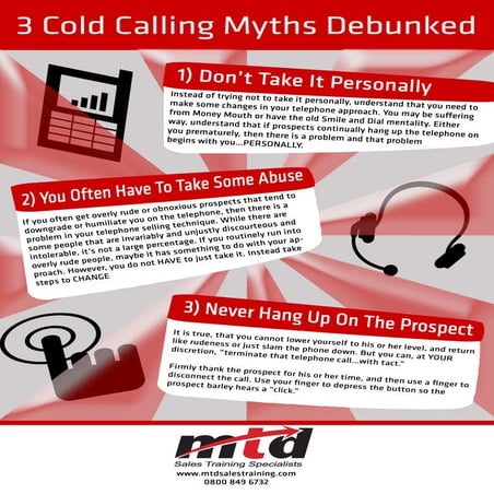 3 Cold Calling Myths Debunked | PDF