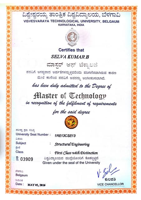 Certificate of degree(MSc) | PDF