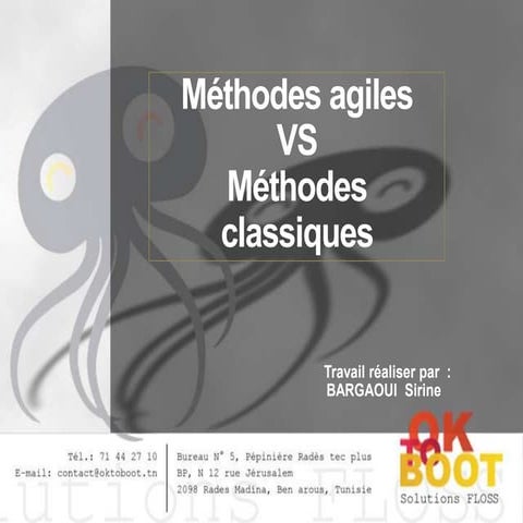 Méthodes agiles vs méthodes classiques