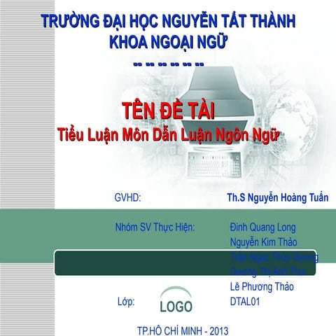 Âm tiết và âm tố trong tiếng việt - nhóm 2
