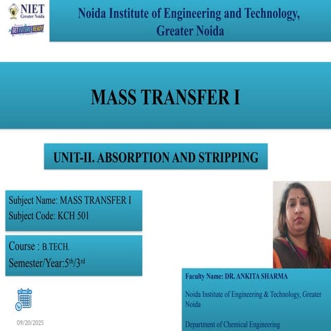 MASS TRANSFER Absorption FOR CHEMICAL ENGG.pptx