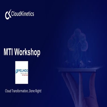 MTI Workshop january 2024 for aws drs project