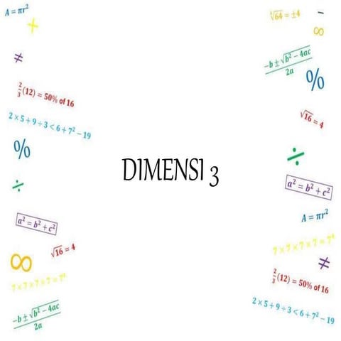 MATERI DIMENSI 3